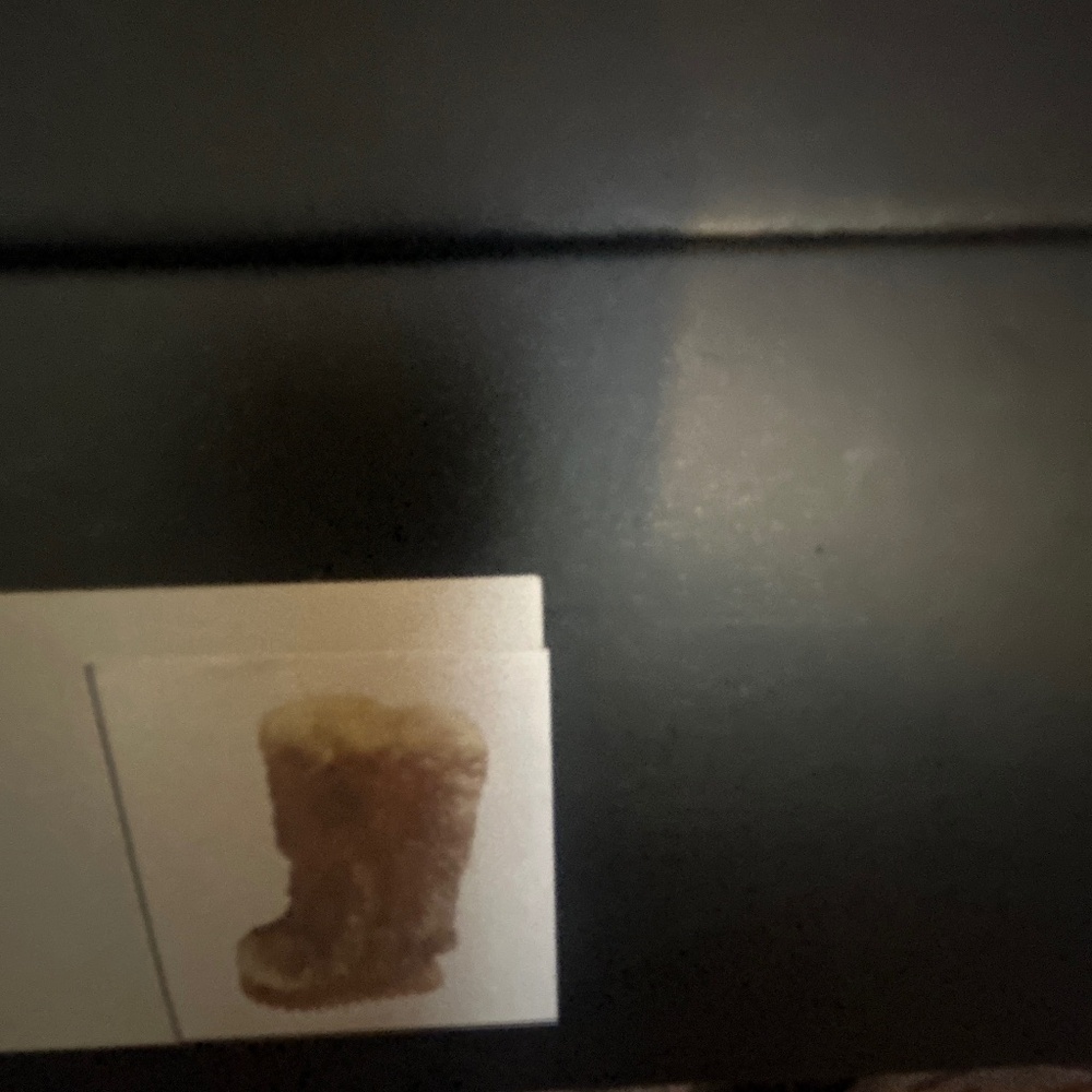 AKIRA AZALEA WANG LEOPOLD BROWN MULTI FLAT FUR BOOT Size 8.58.5